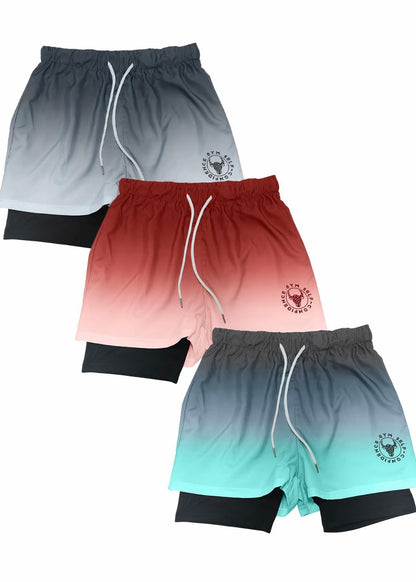 Shadow Fade Performance Shorts (3 Pack)