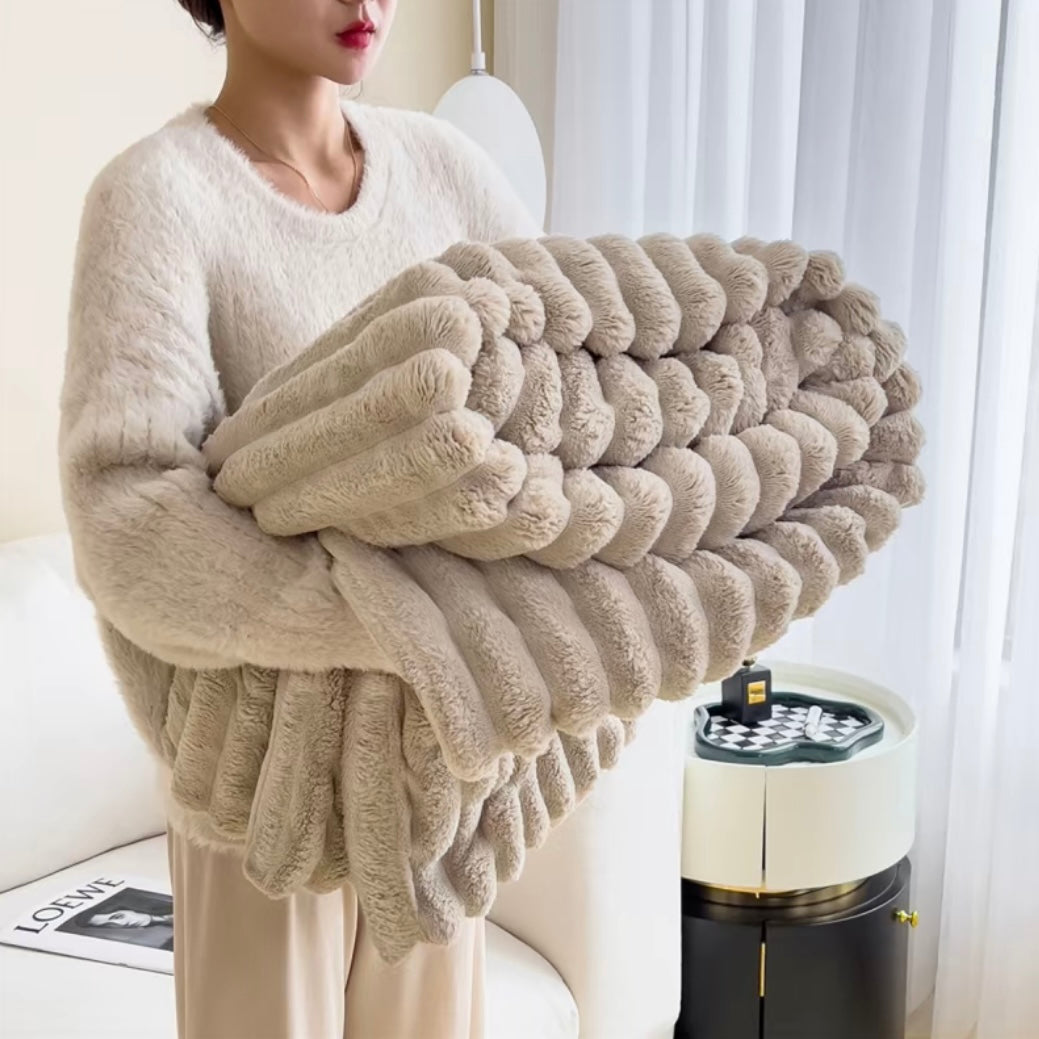 Ultra Soft Faux Fur Blanket