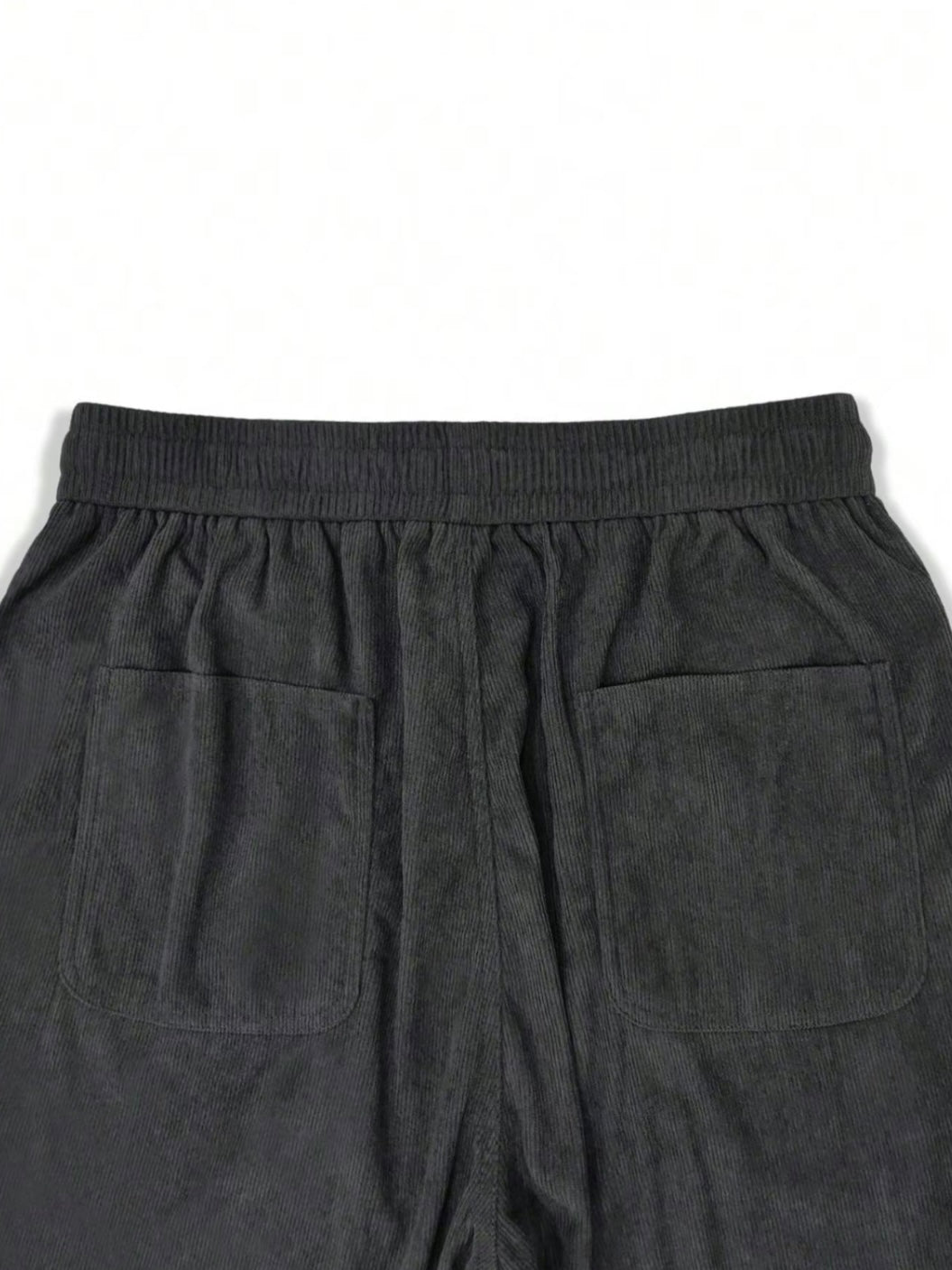 Men’s Corduroy Drawstring Pants – Relaxed Fit Everyday Comfort